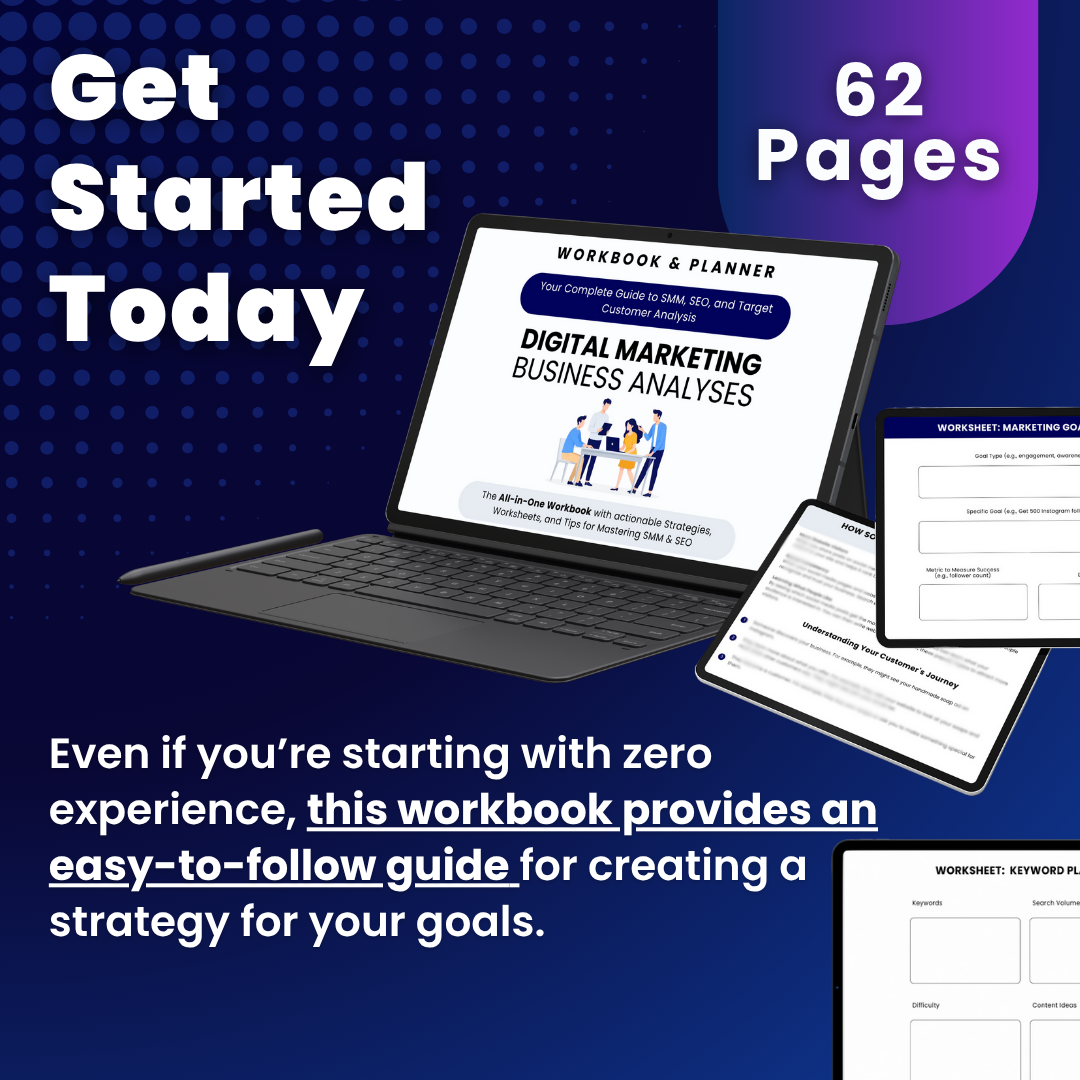 Digital Marketing Workbook & Planner - Image 3