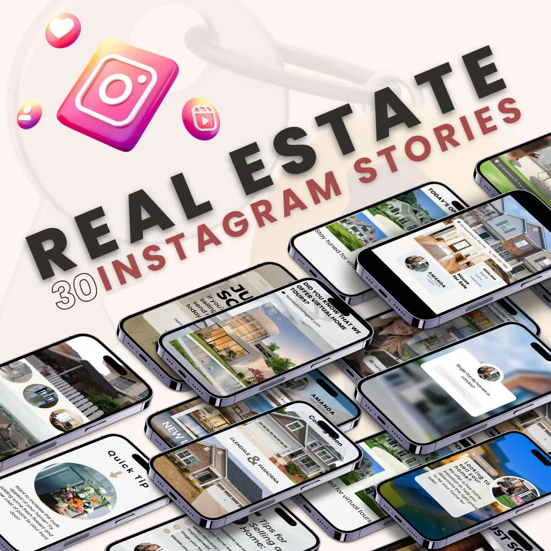 Canva Editable Real Estate Social Media Templates