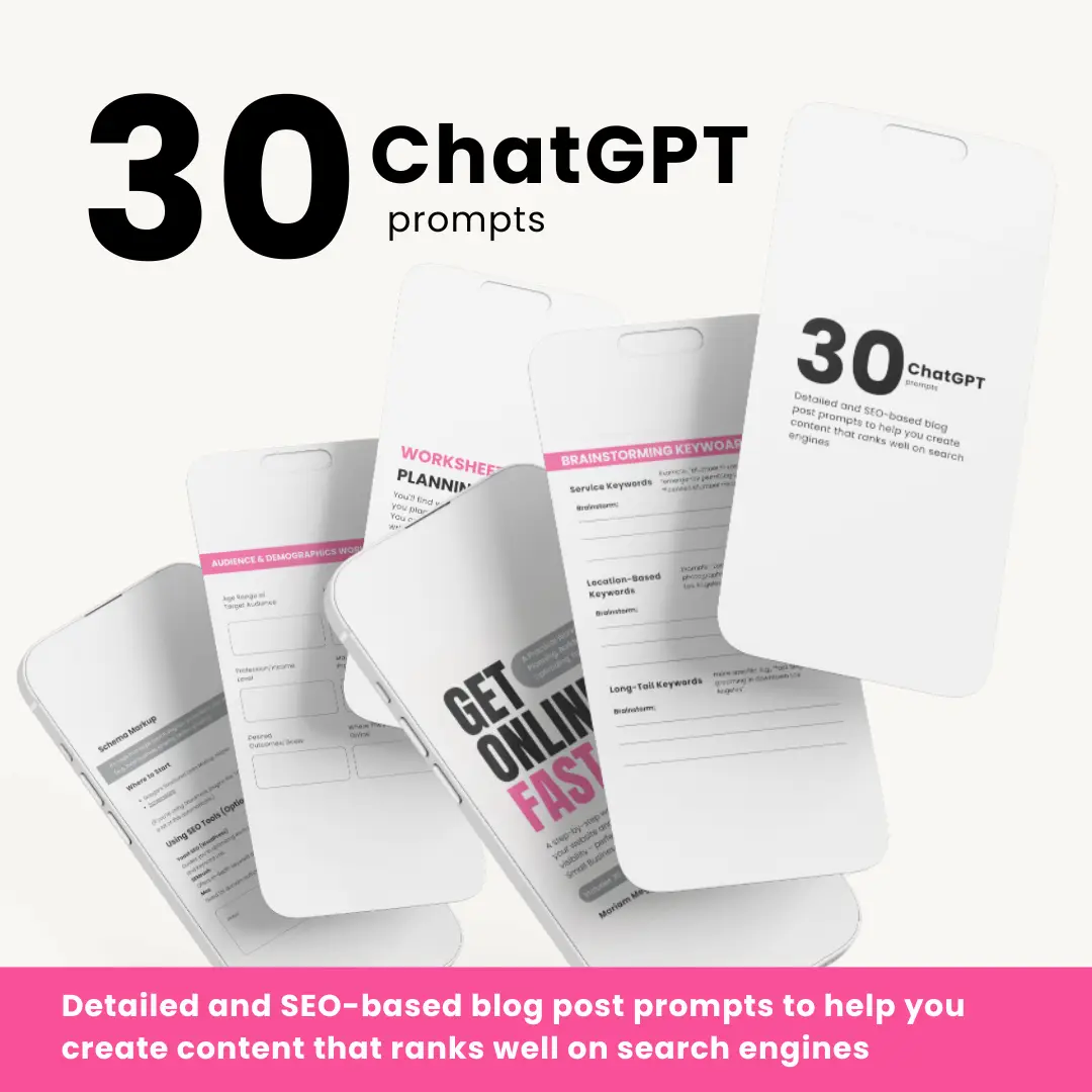 SEO Website Workbook & Marketing Planner - Image 2