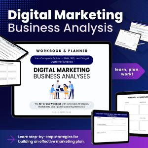 Digital Marketing Workbook & Planner