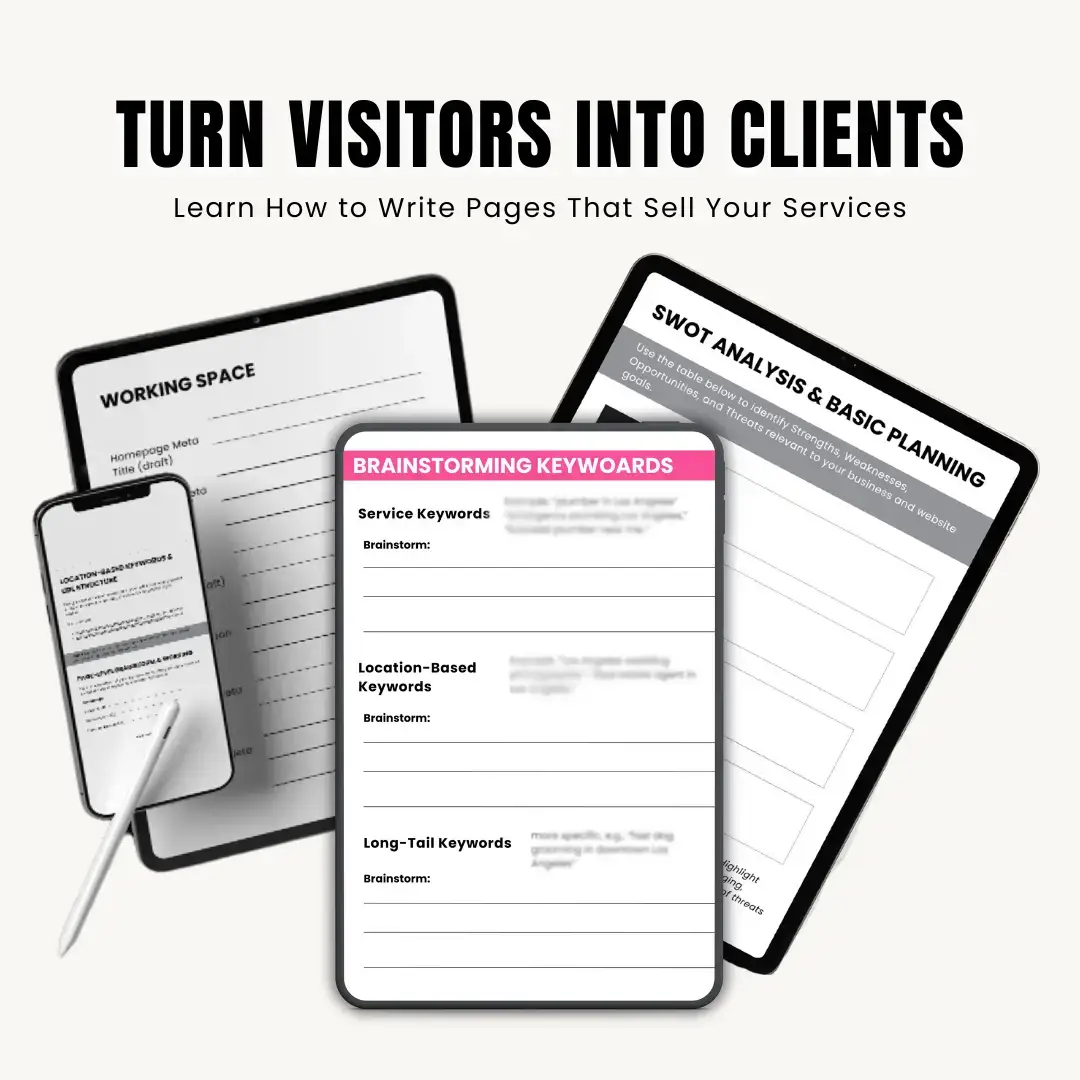 SEO Website Workbook & Marketing Planner - Image 4