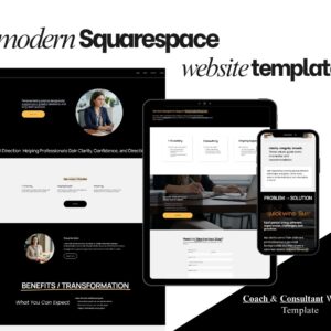 Squarespace Website Template