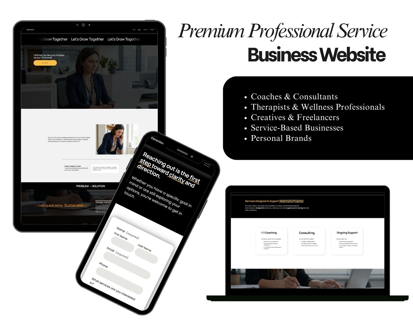 website template design