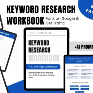 Keyword Research Workbook: Find Keywords & Plan SEO Content